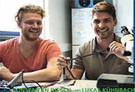 Constantin Diesch und Lukas Kühnbach